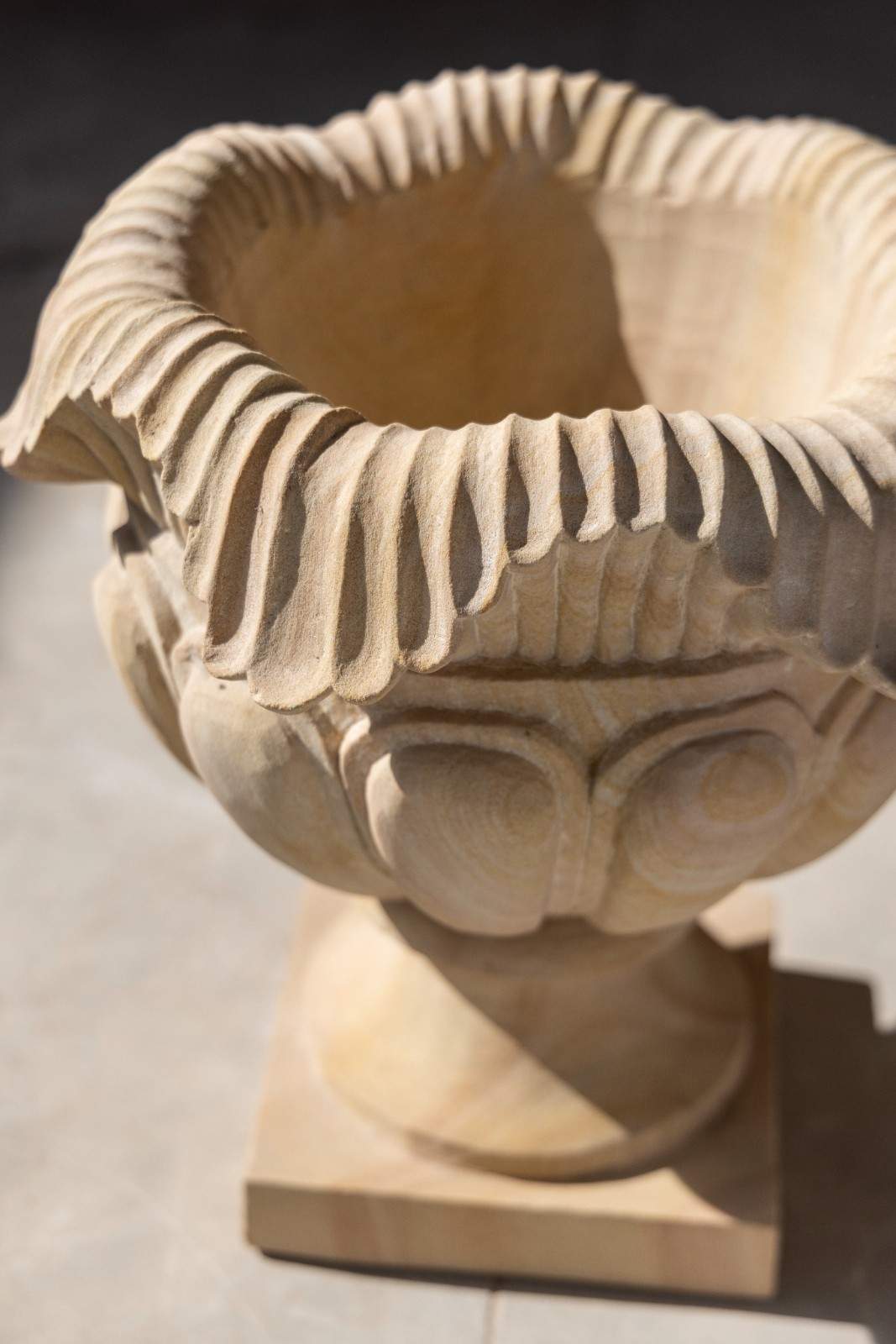 Terra Teak Wood Planter