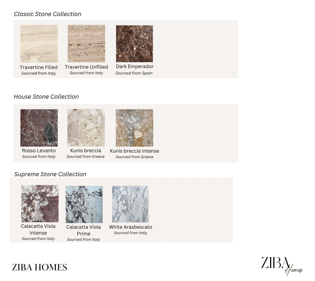 Bruno White Marble Coffee Table-Set of Two