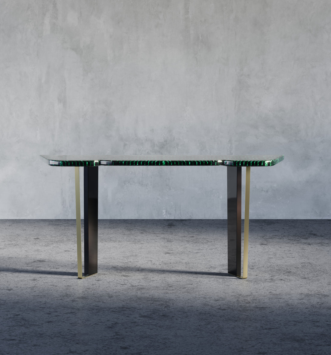 Emerald Envy Entryway Console