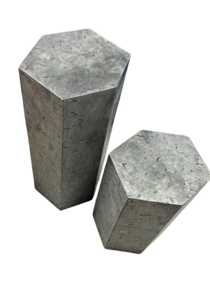 Pyrite Pedestals Set of Three