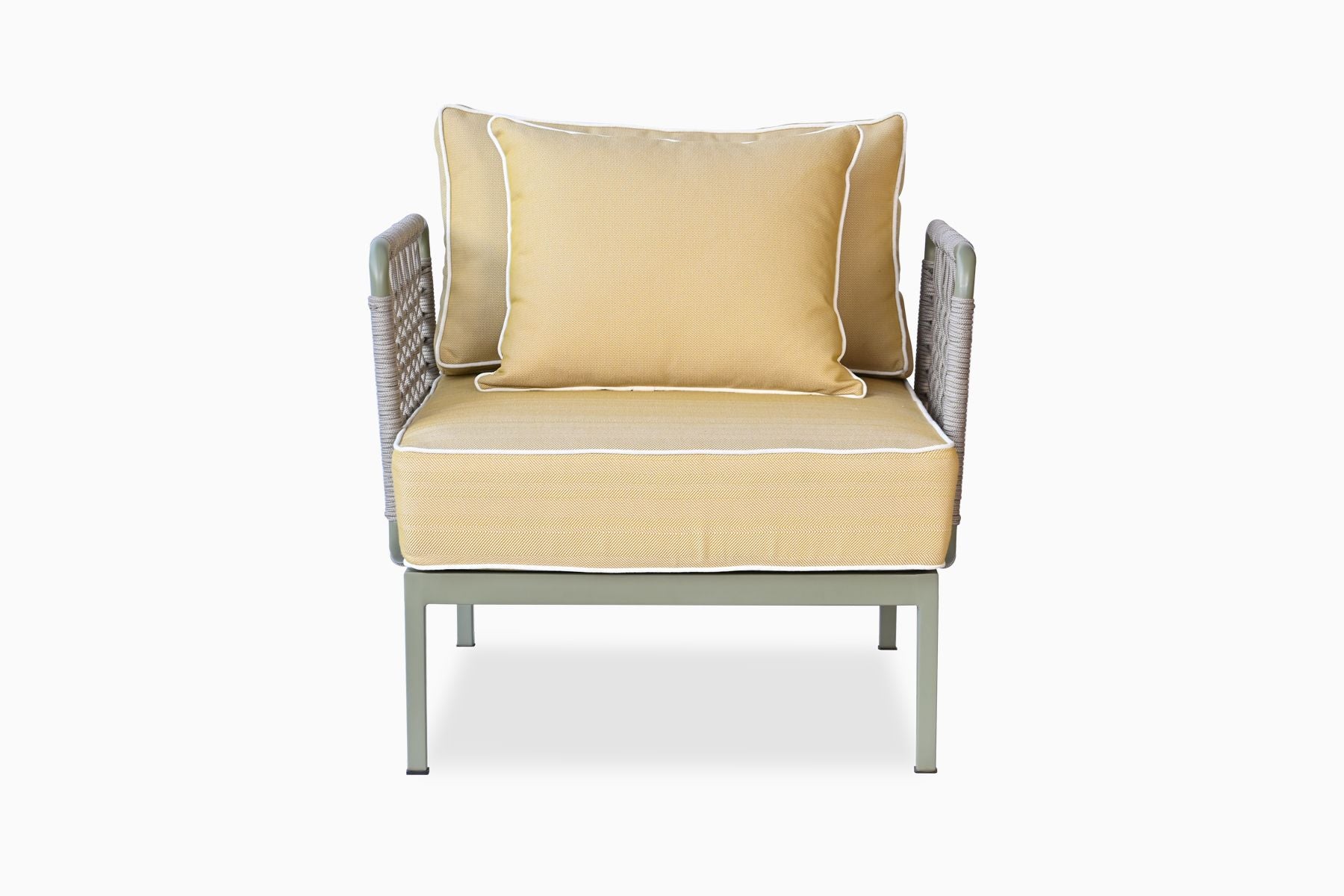 CHECKERED OUTDOOR CHAIR