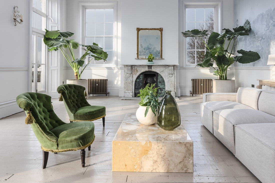 Kunis Breccia Plinth Coffee table