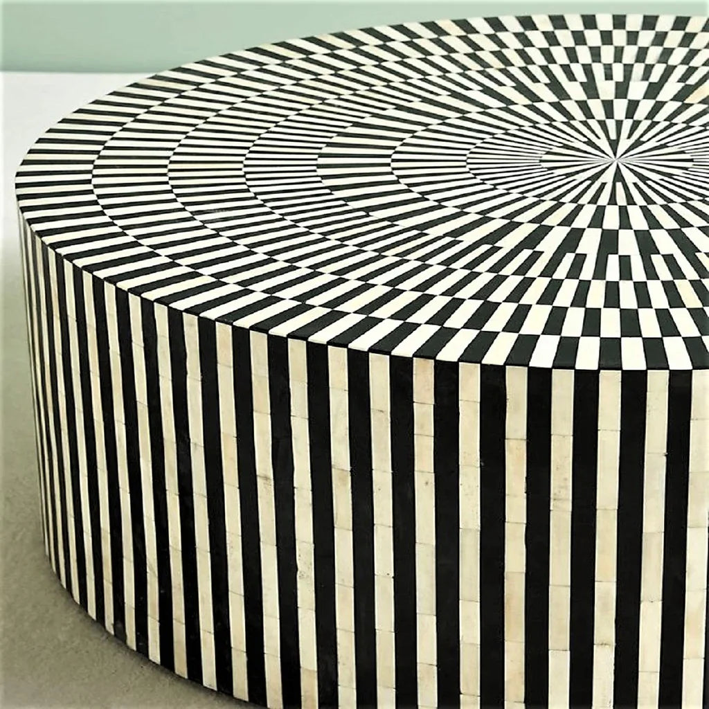 Suhira Inlay Coffee Table D - Ziba Homes