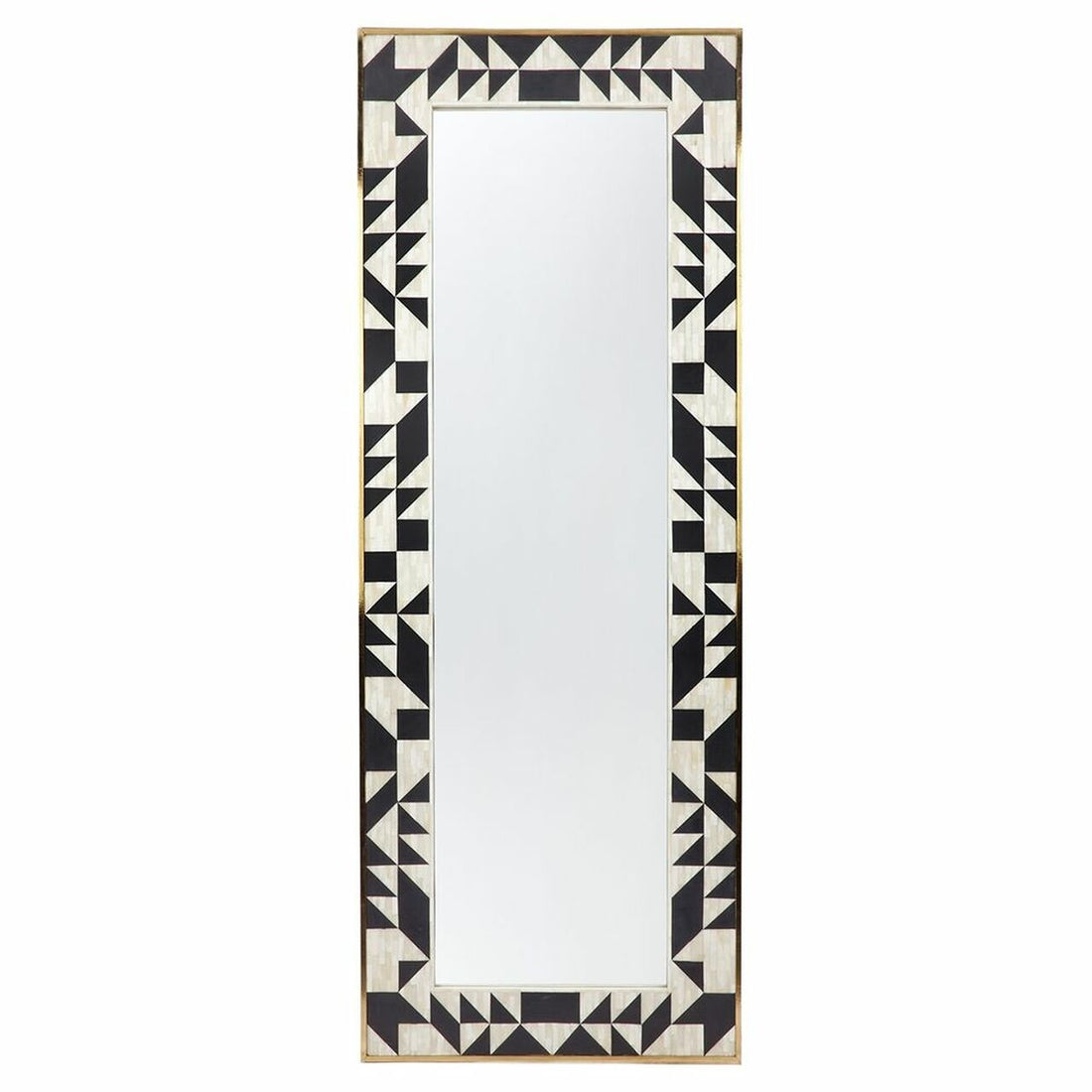 Noir Inlay Mirror - Ziba Homes