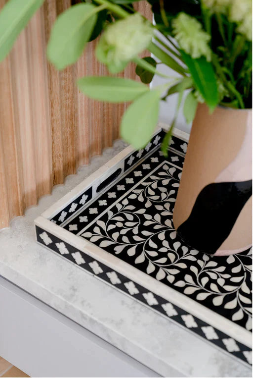 Sylvan Inlay Tray - Ziba Homes