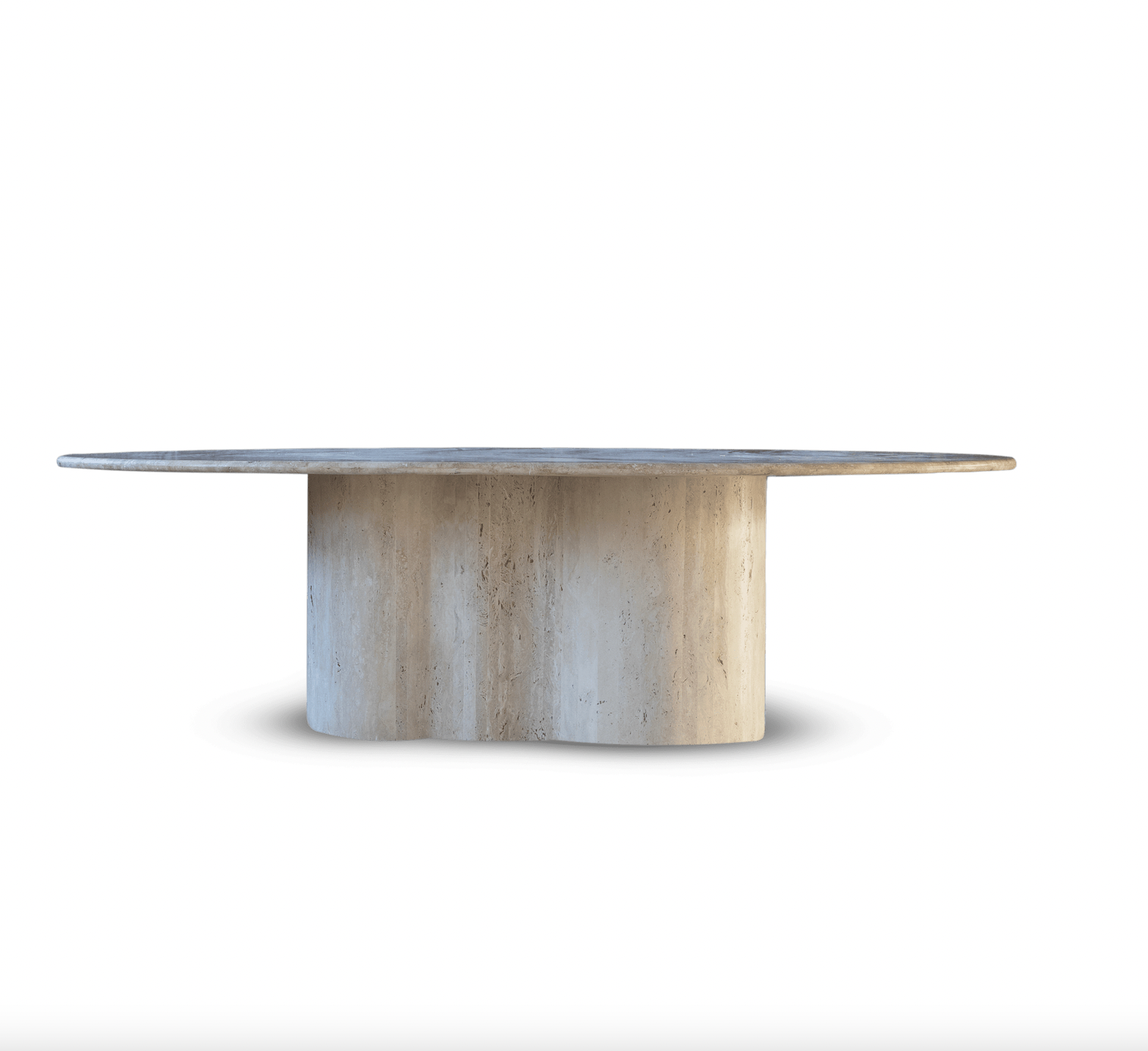 Terra Travertine Marble Dining Table