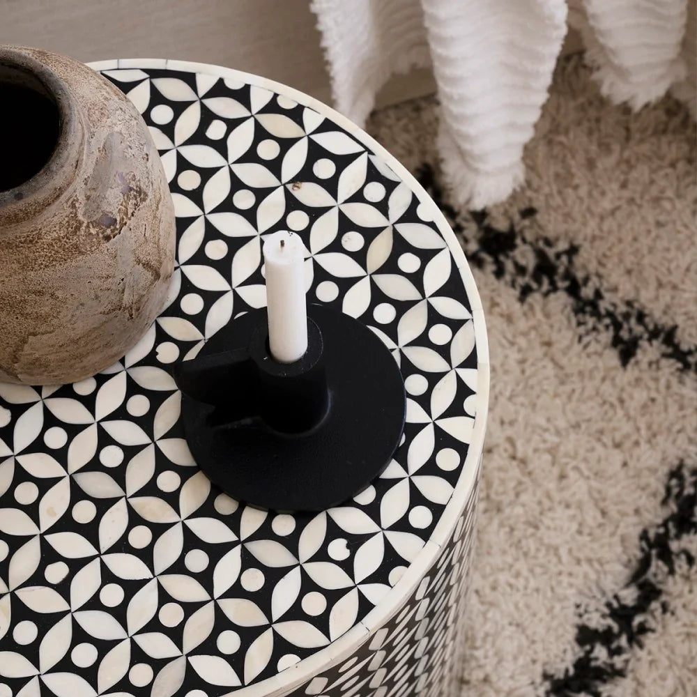 Medley Inlay End Table - Ziba Homes