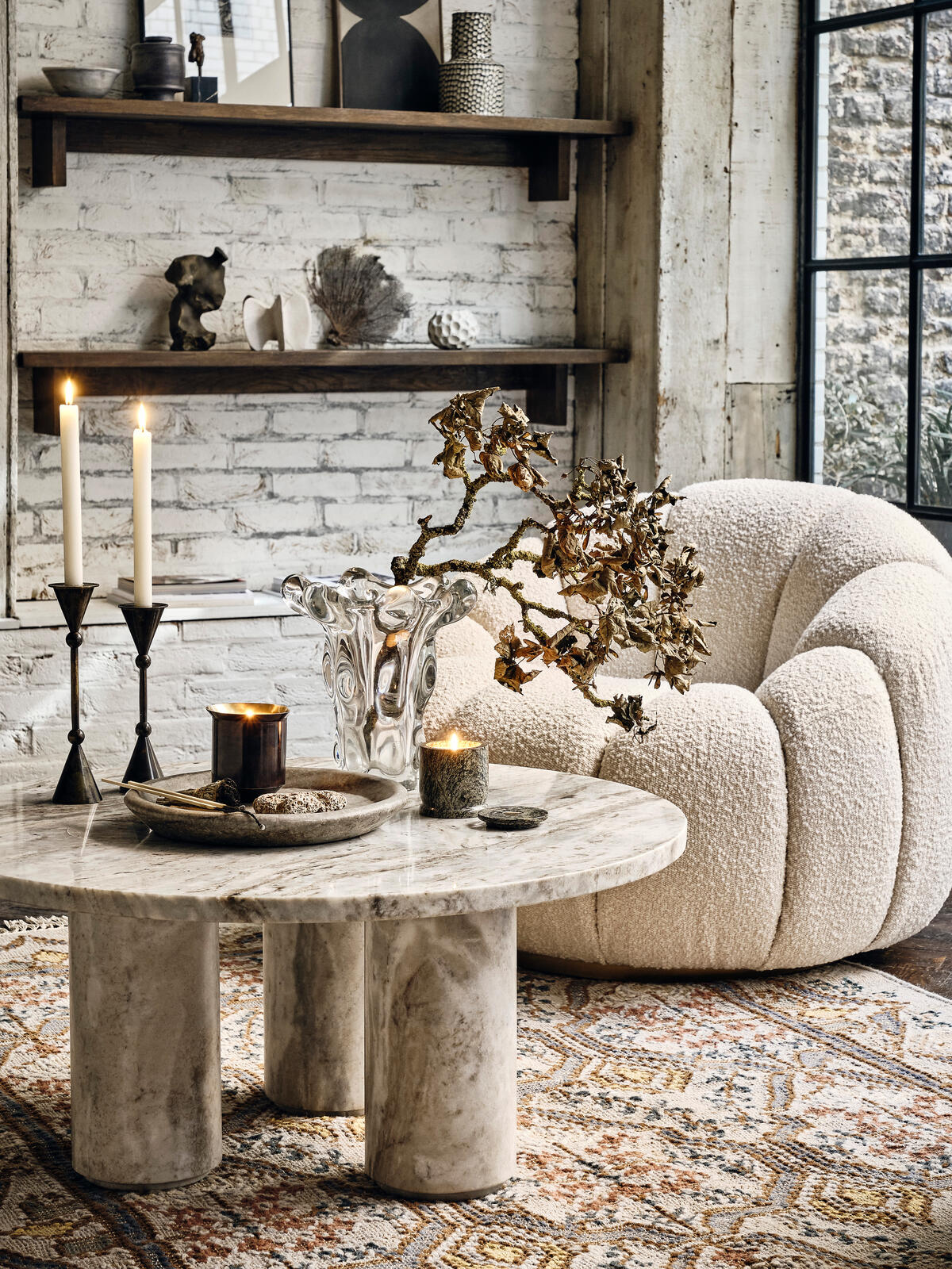 Tisbury Marble Coffee Table
