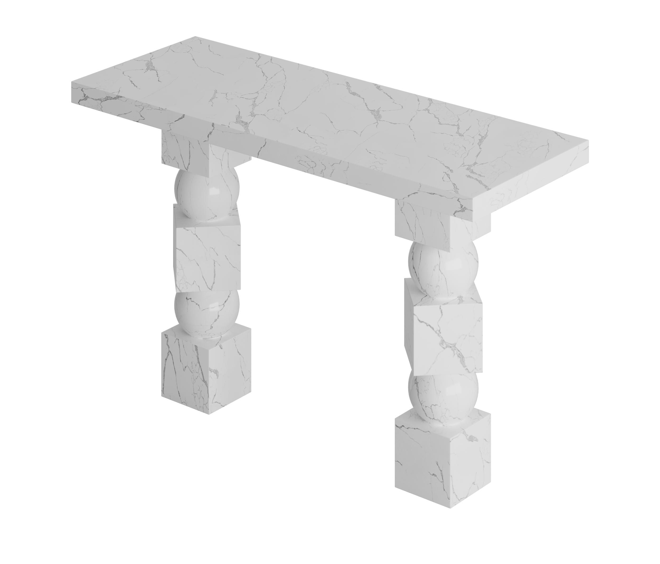 Stage Marble Console Table