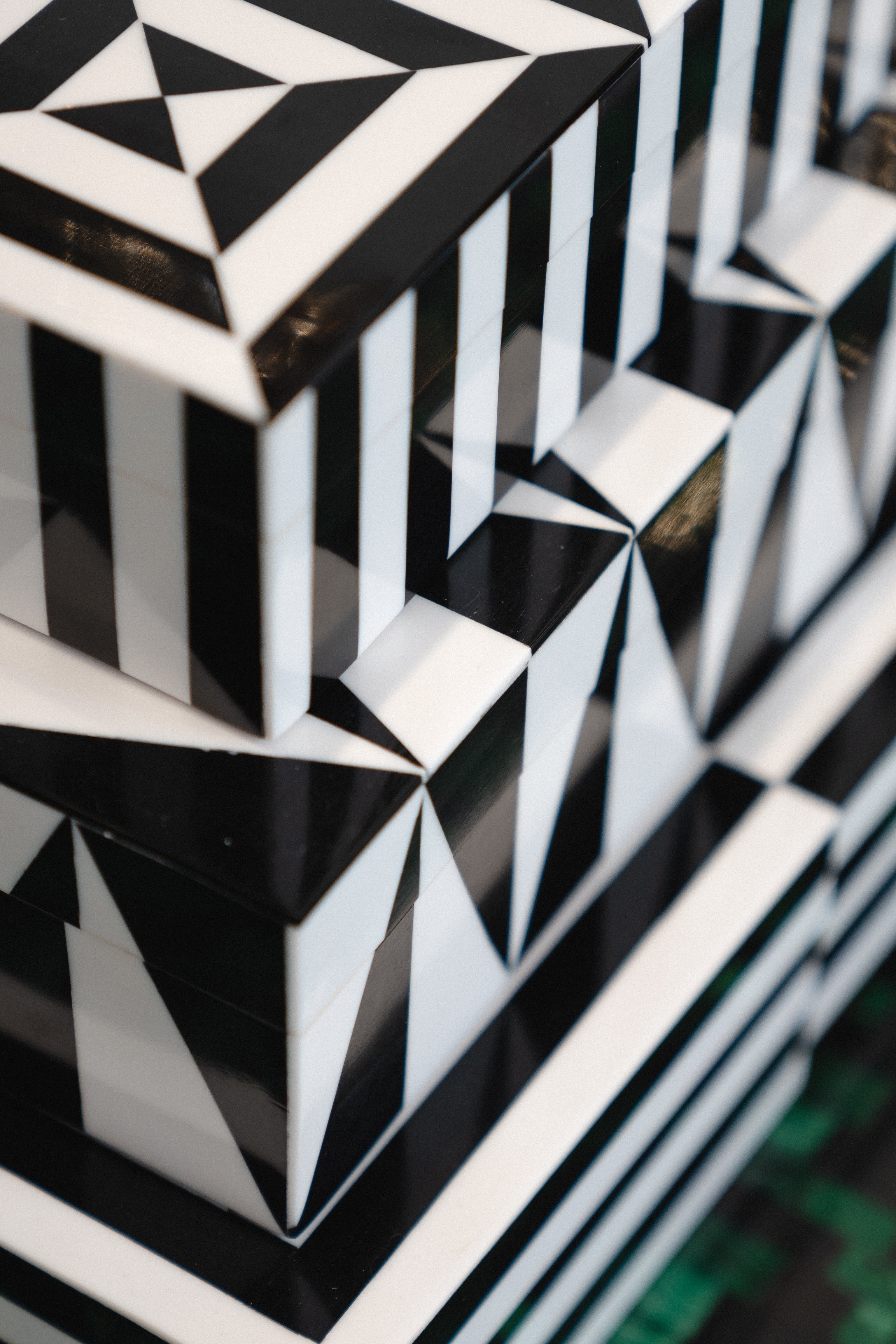 Set of Art Lacquer Boxes - Decorative Boxes