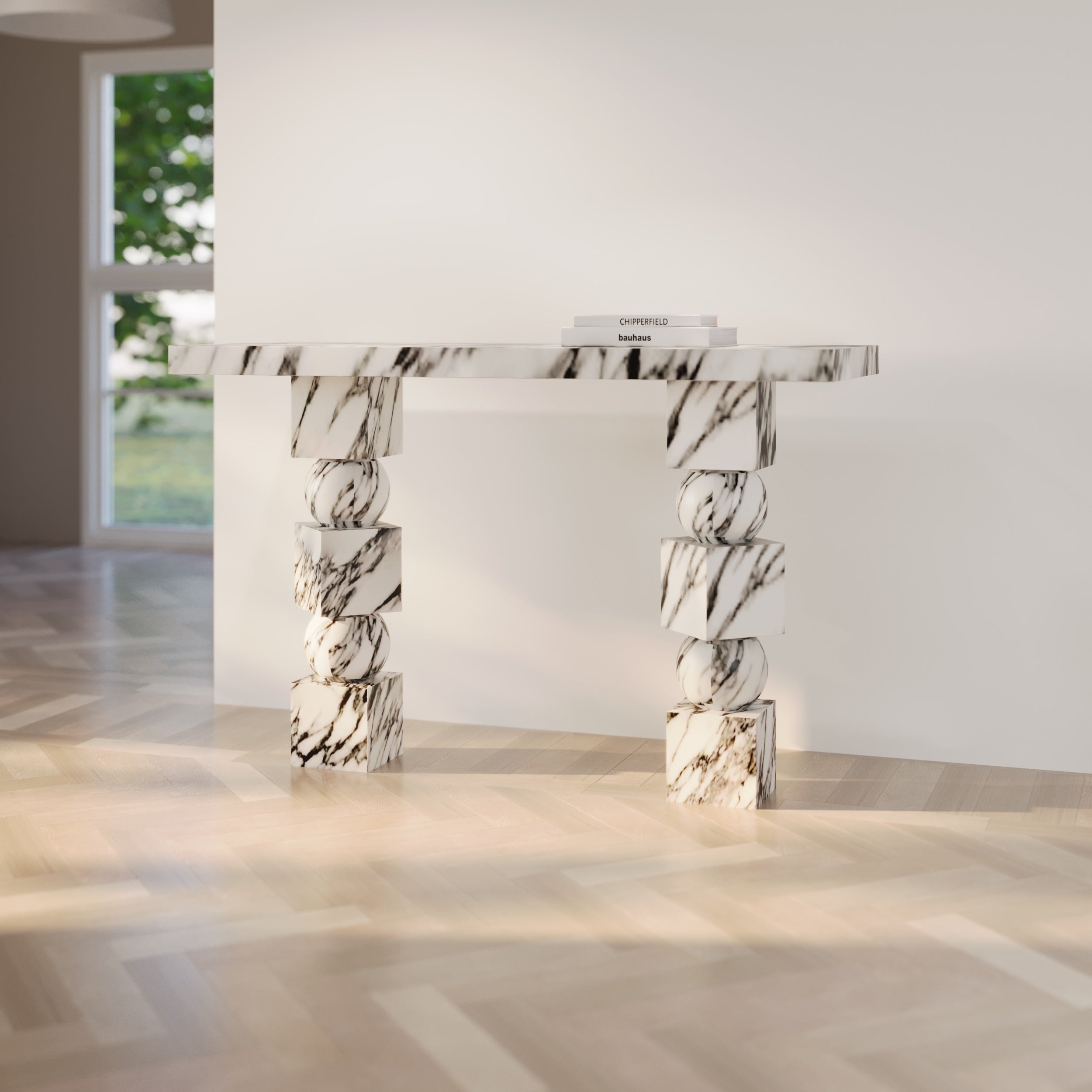 Stage Marble Console Table