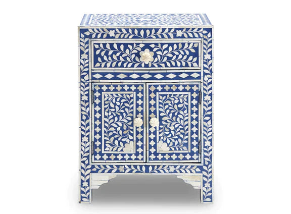 Sylvan Inlay Nightstand - Ziba Homes