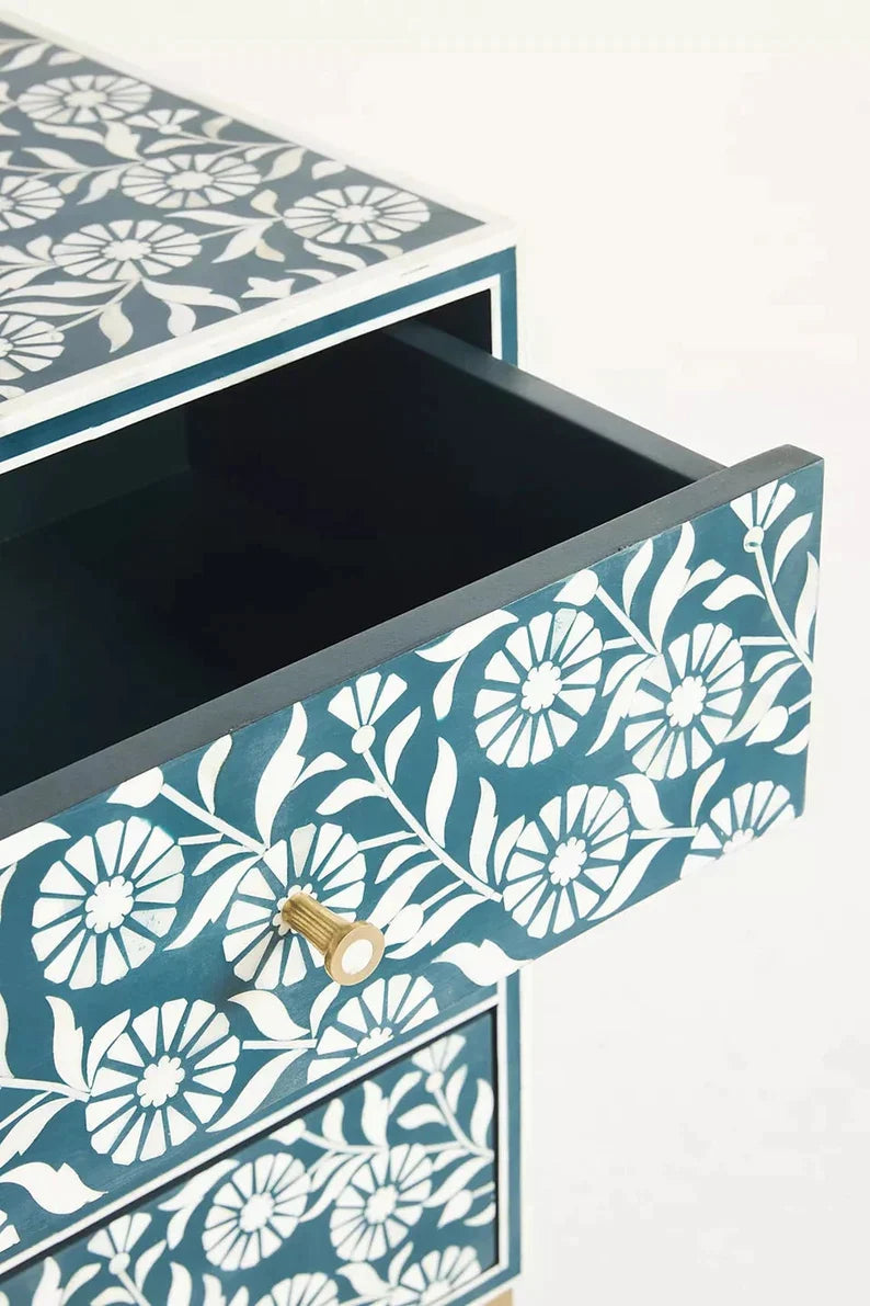 Mazaya Inlay 3-Drawer Dresser - Ziba Homes