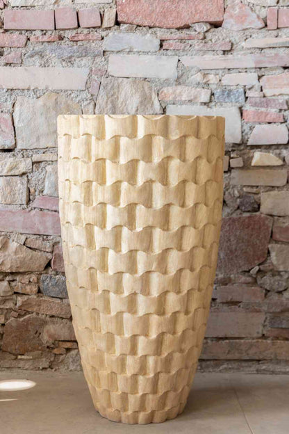 Aura Teak Wood Planter