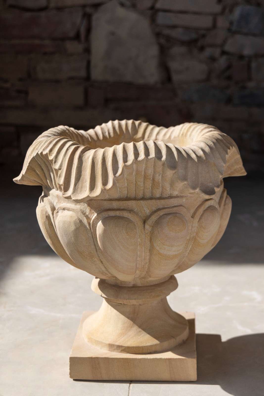 Terra Teak Wood Planter