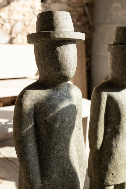 Green Stone Sculpture