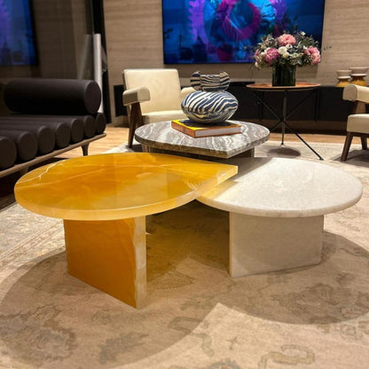 The Droplet Set of Three Coffee Tables