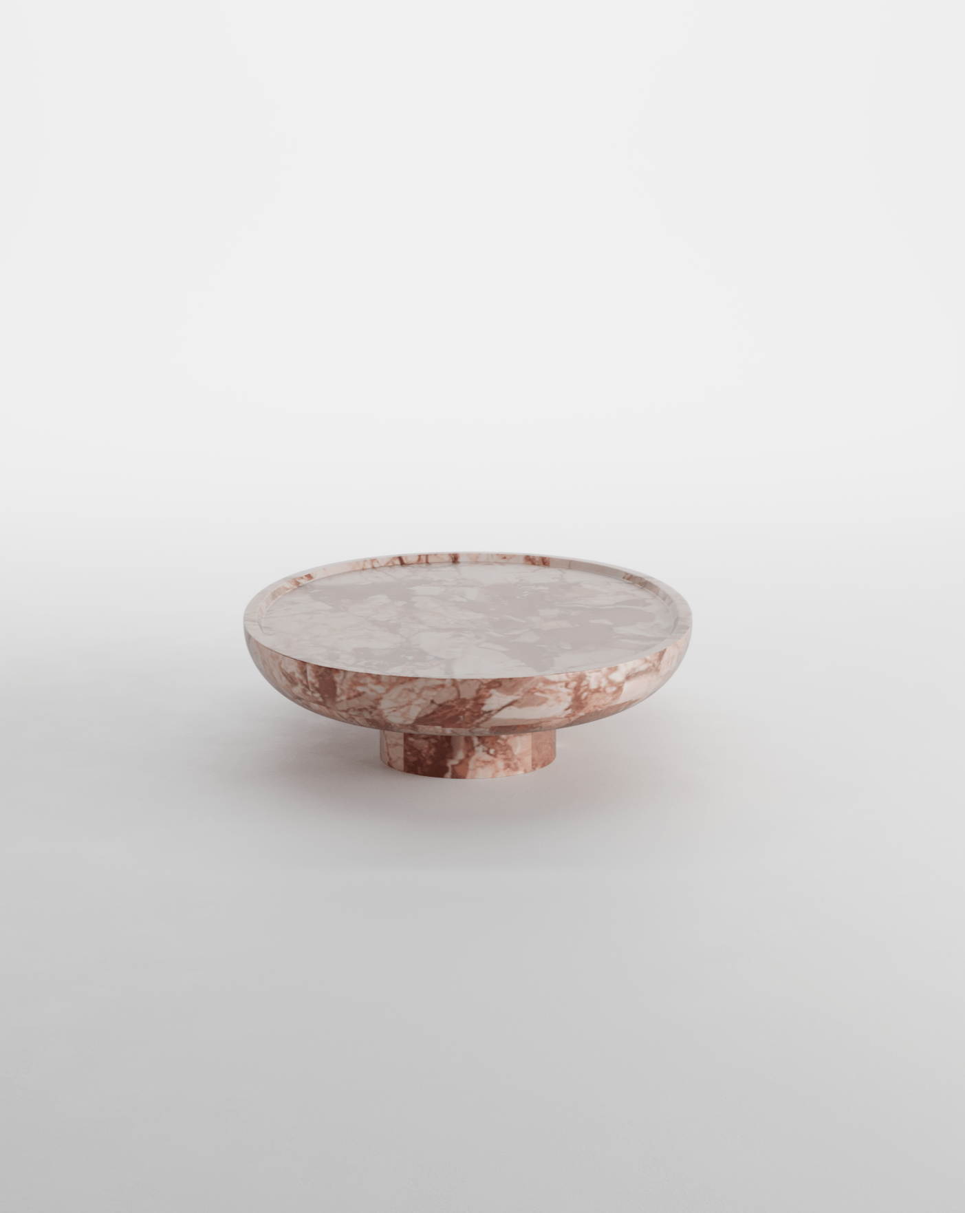 Lunar Coffee Table - Breccia Pernice marble