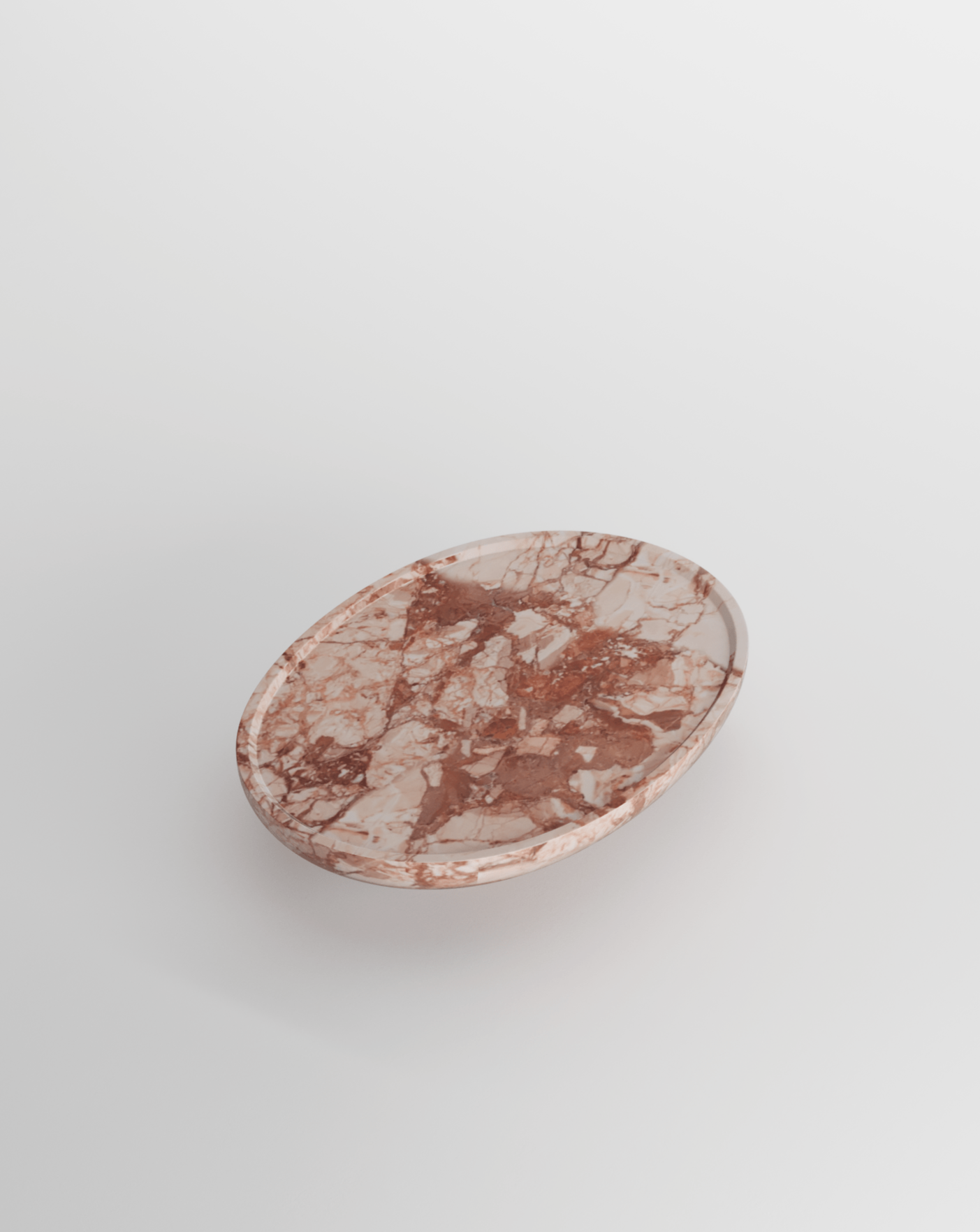 Lunar Coffee Table - Breccia Pernice marble