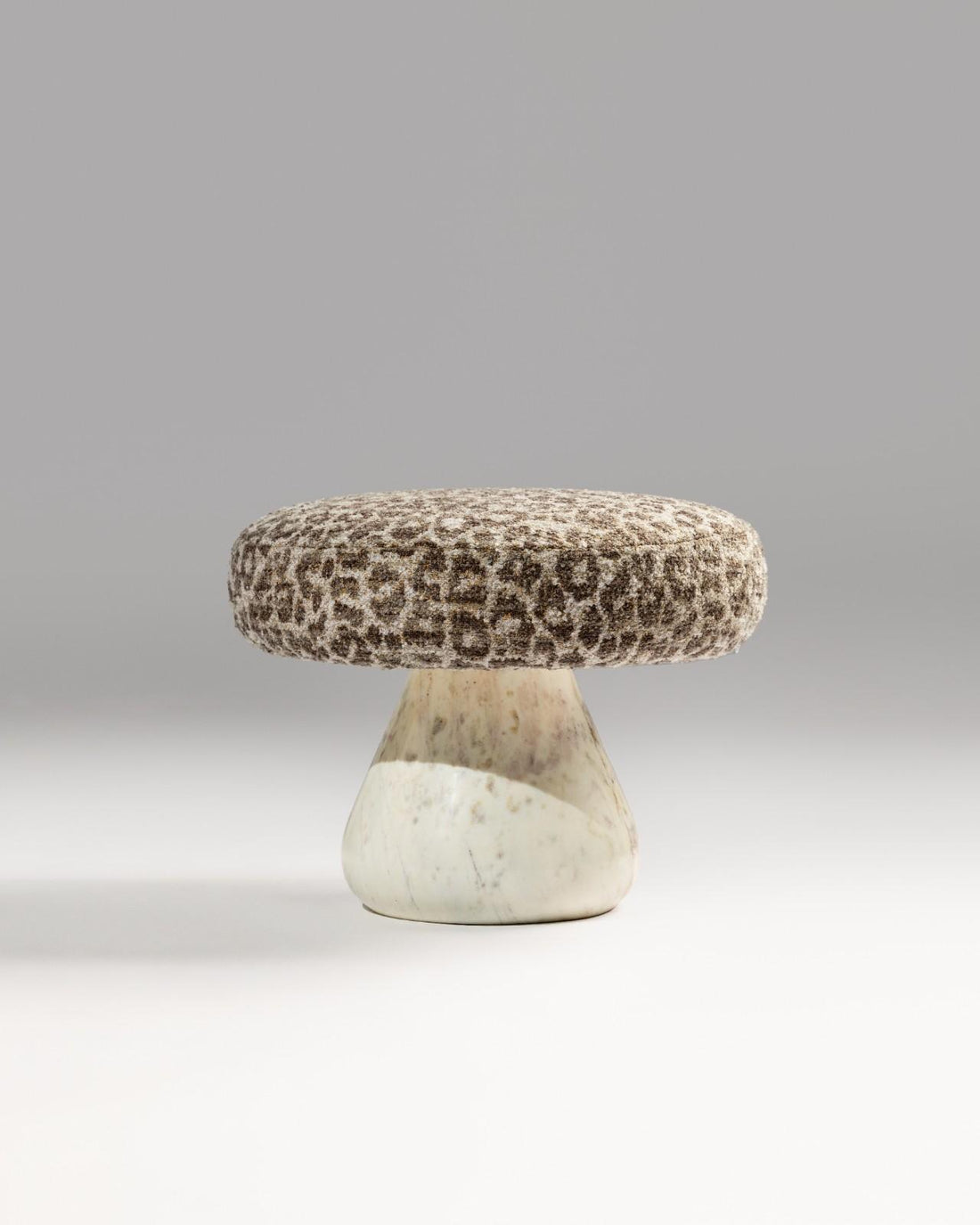 Baihao White Marble Stool