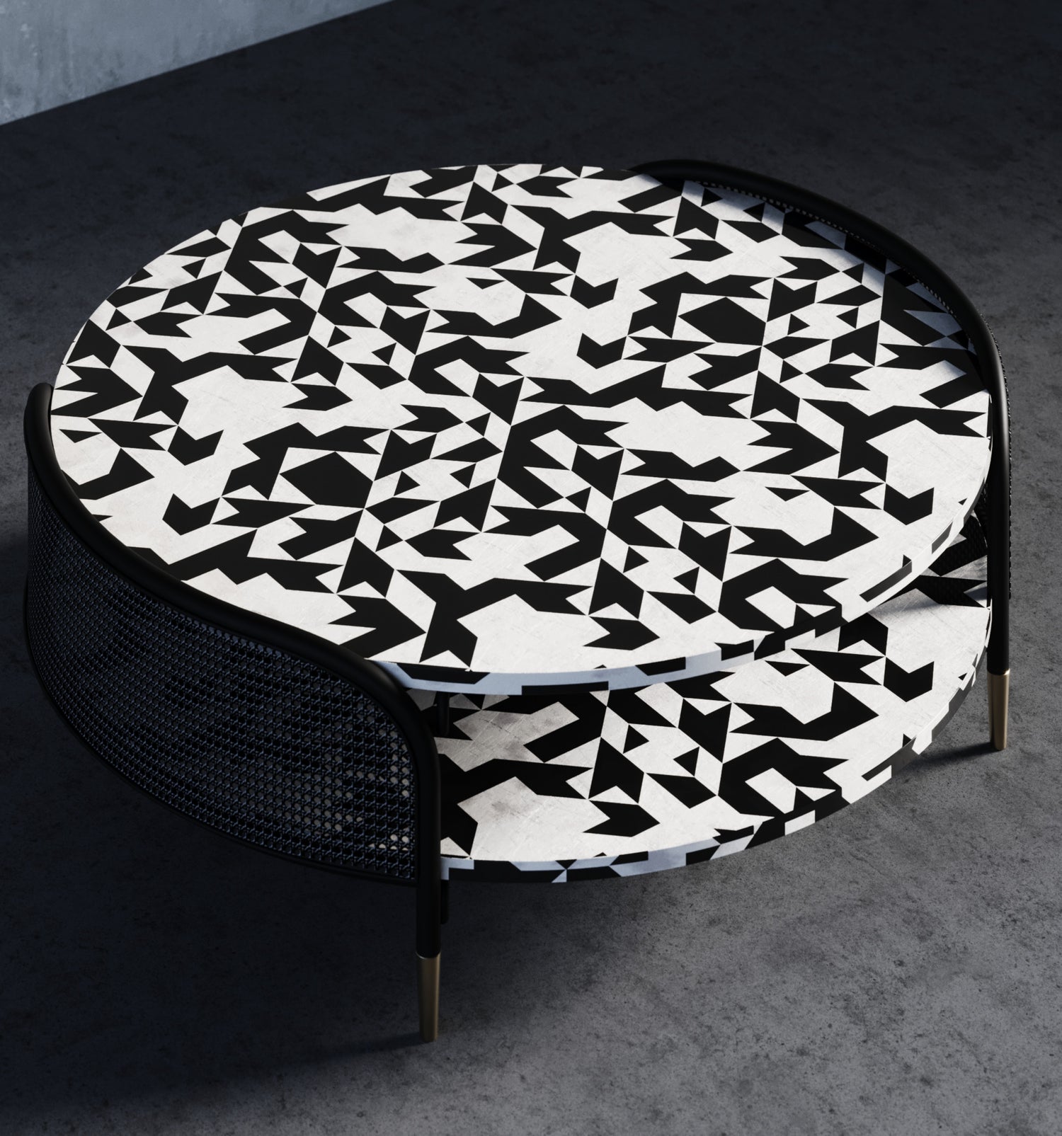 Noir Set of Coffee Tables
