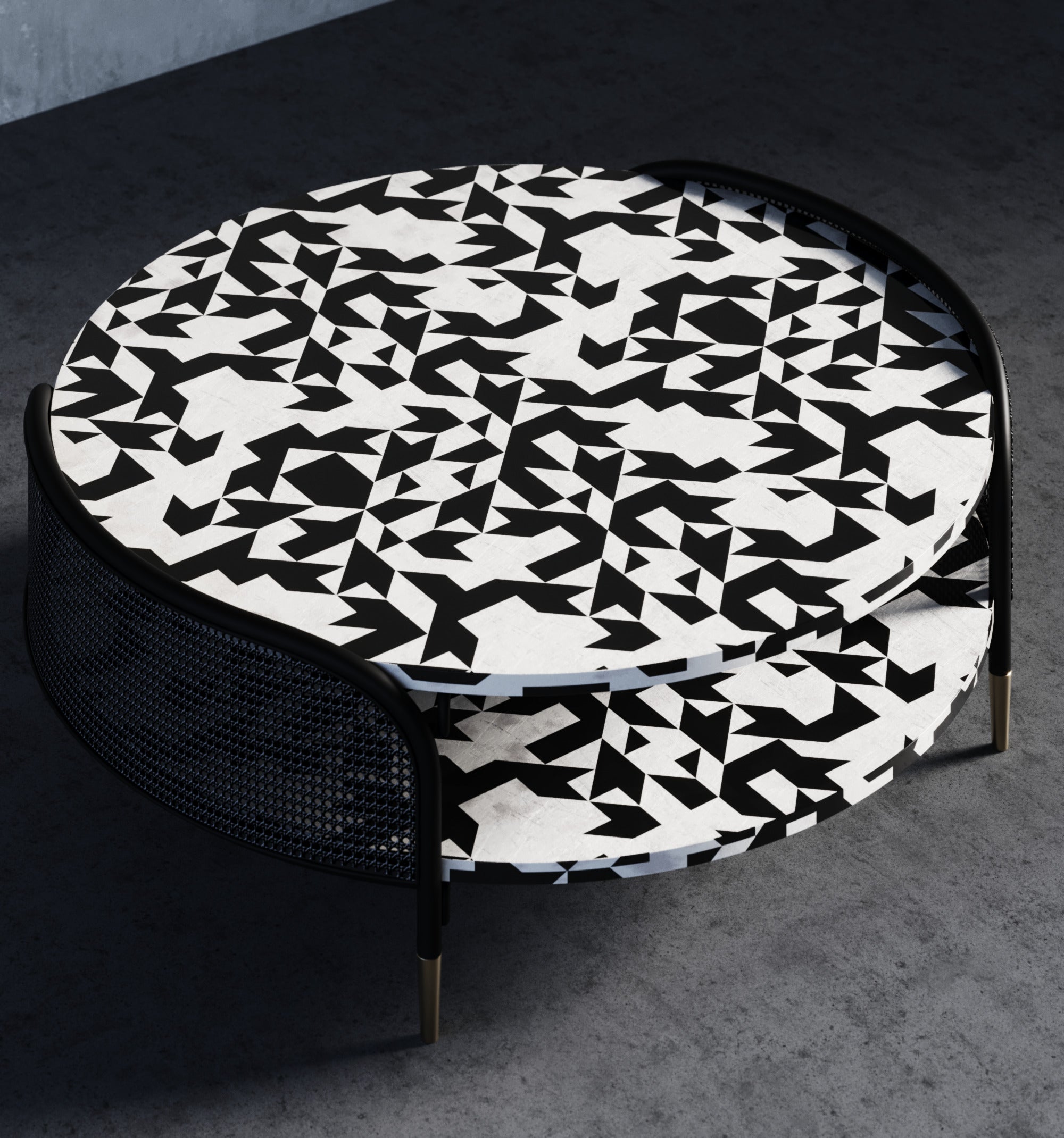 Noir Set of Coffee Tables