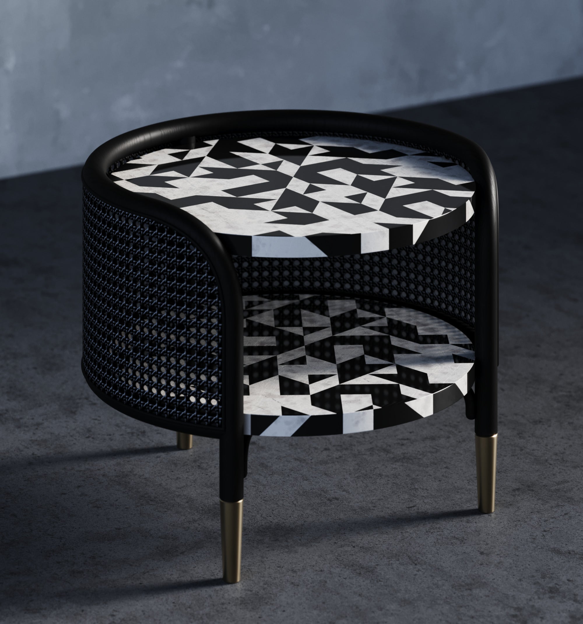 Noir Set of Coffee Tables