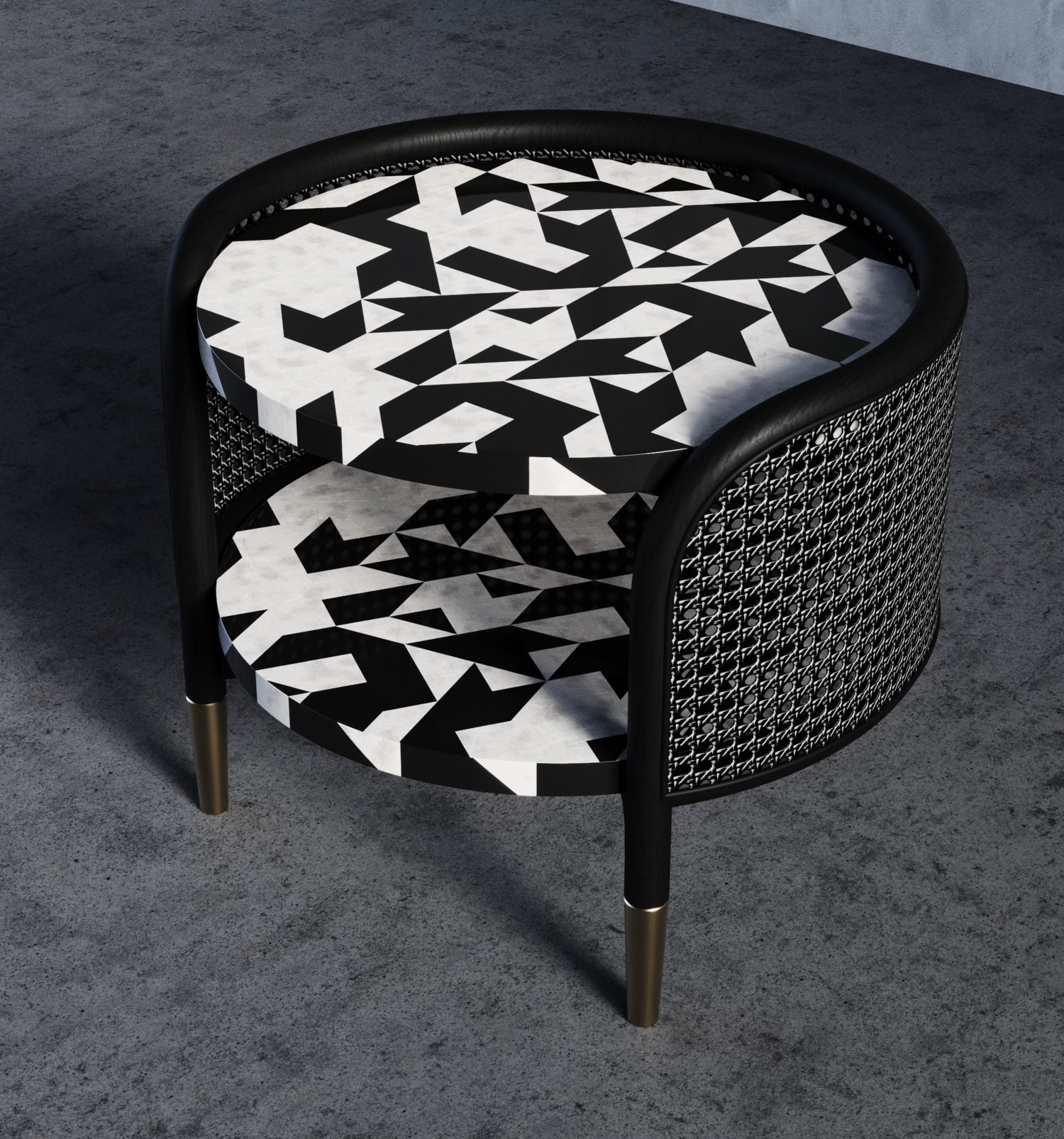 Noir Set of Coffee Tables