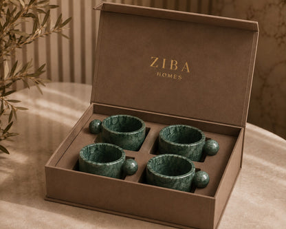 Marble Cups- Set of 4