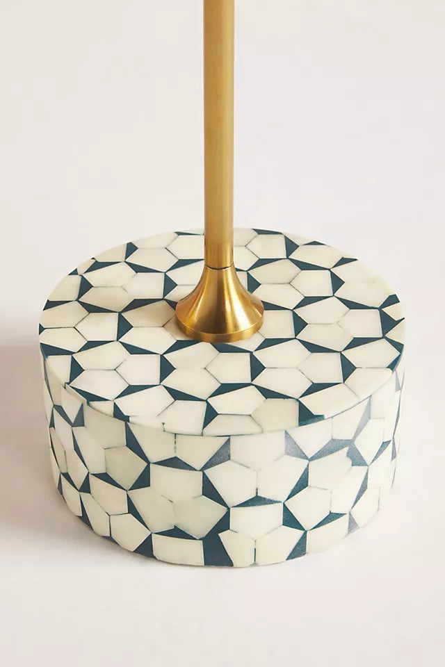 Khaab Inlay Petite End Table - Ziba Homes