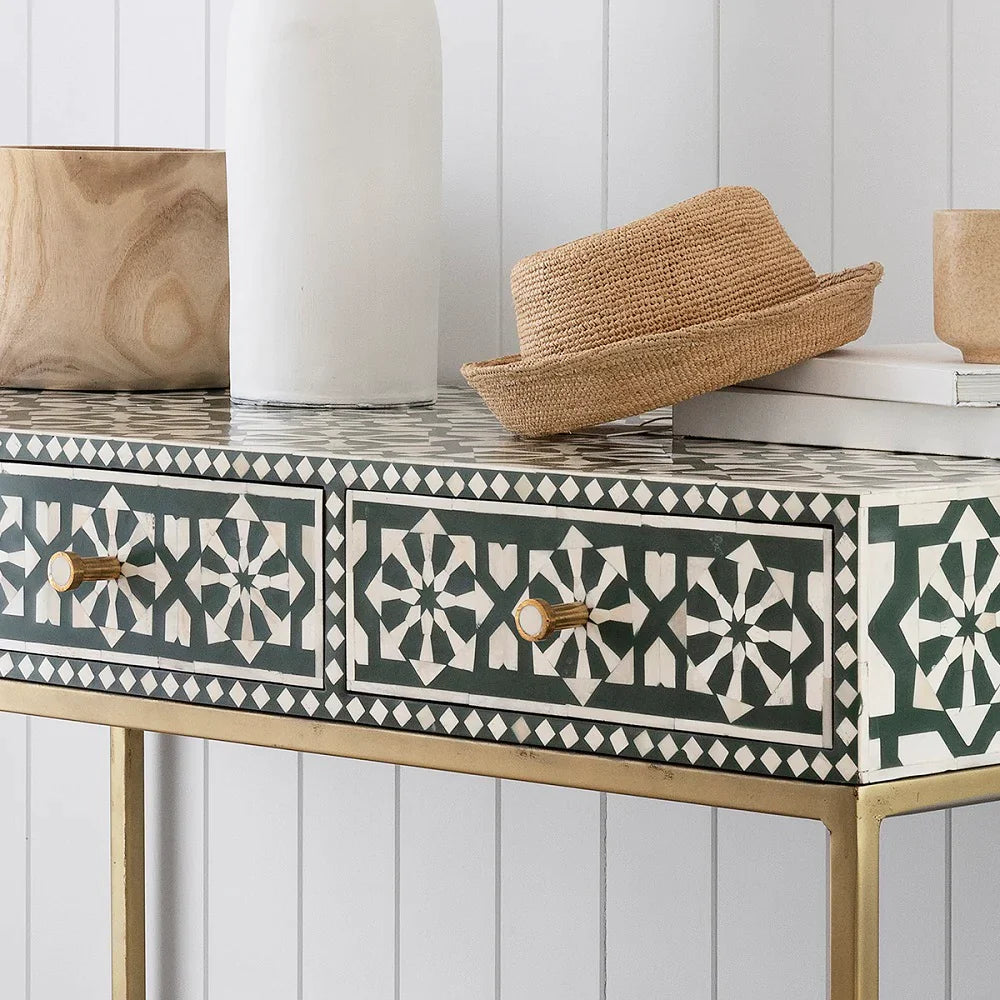 Marakkech Inlay Console - Ziba Homes