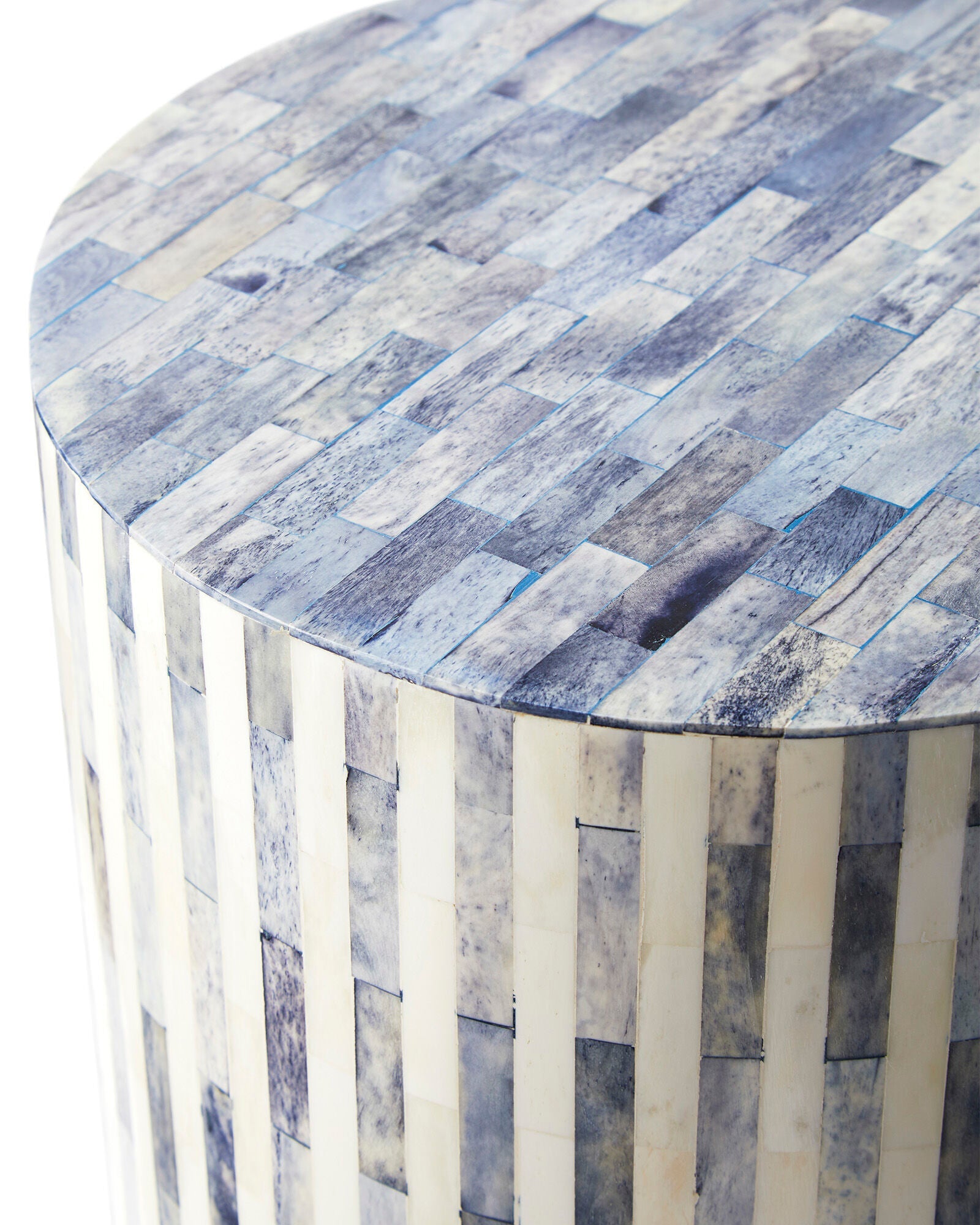Azure Inlay End Table - Ziba Homes