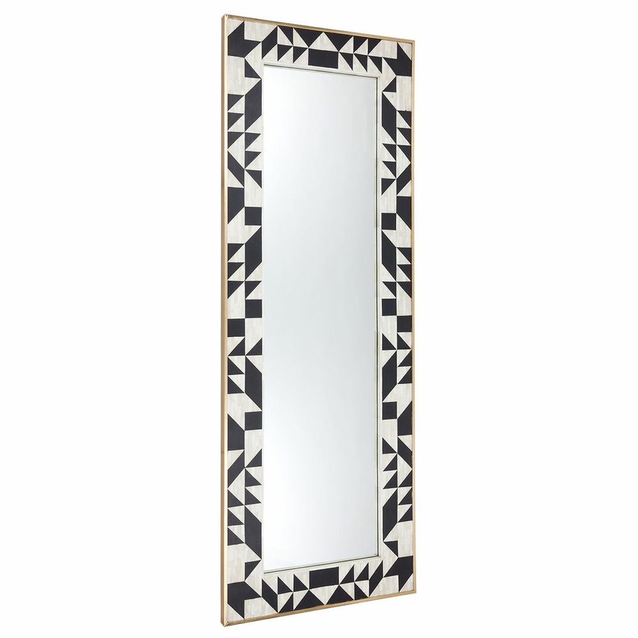 Noir Inlay Mirror - Ziba Homes