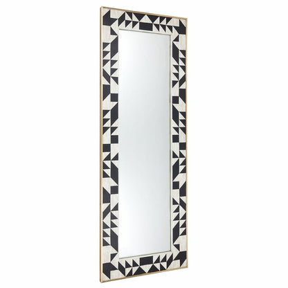 Noir Inlay Mirror - Ziba Homes