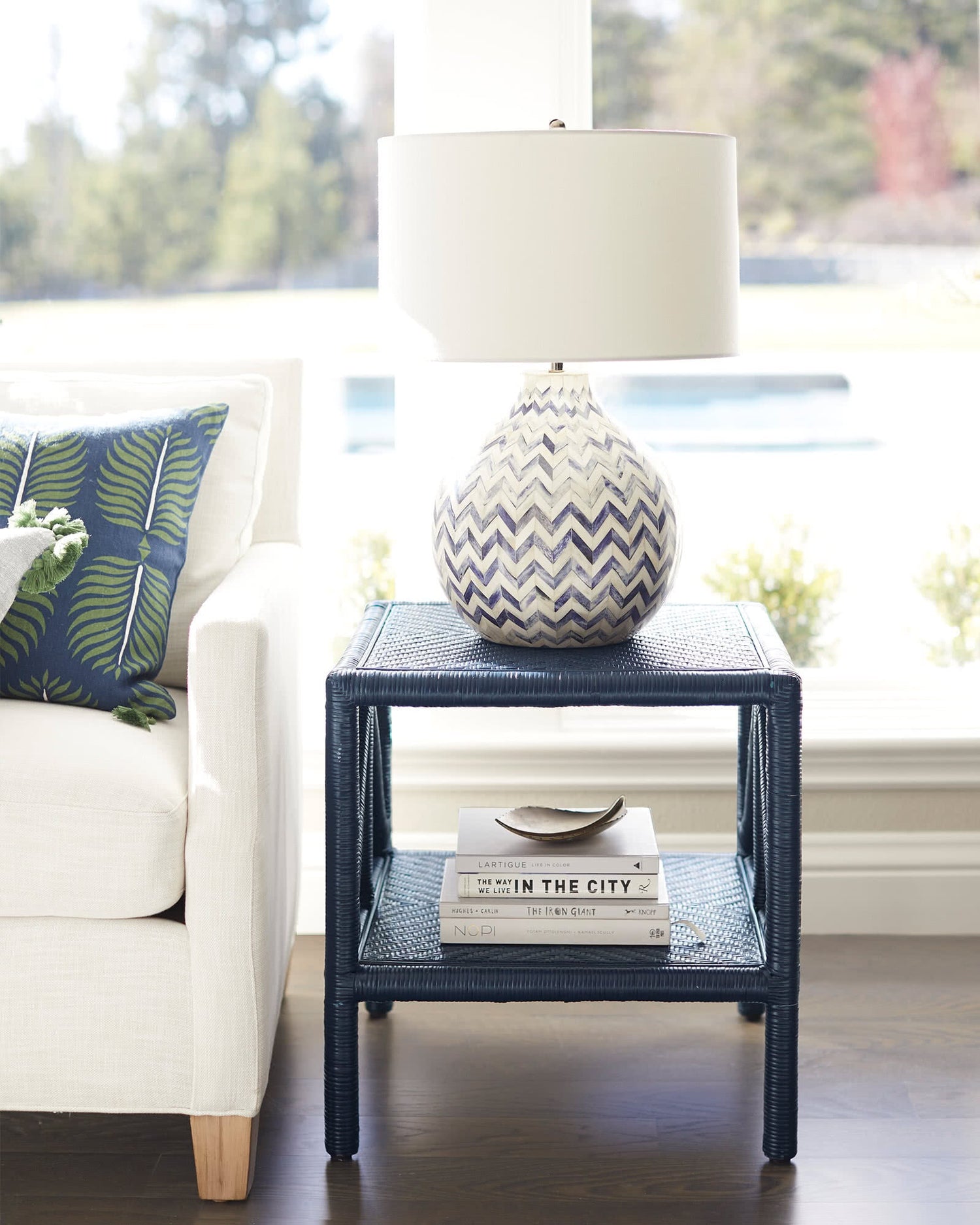 Lily Inlay Lamp - Ziba Homes