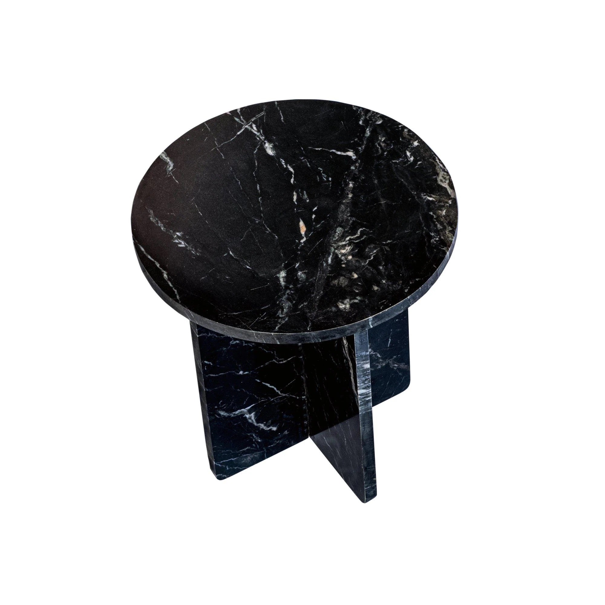 Circular Marble Side Table