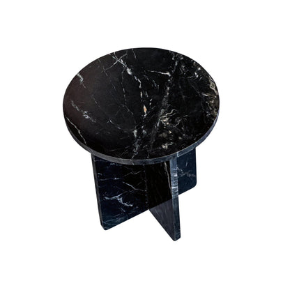 Circular Marble Side Table