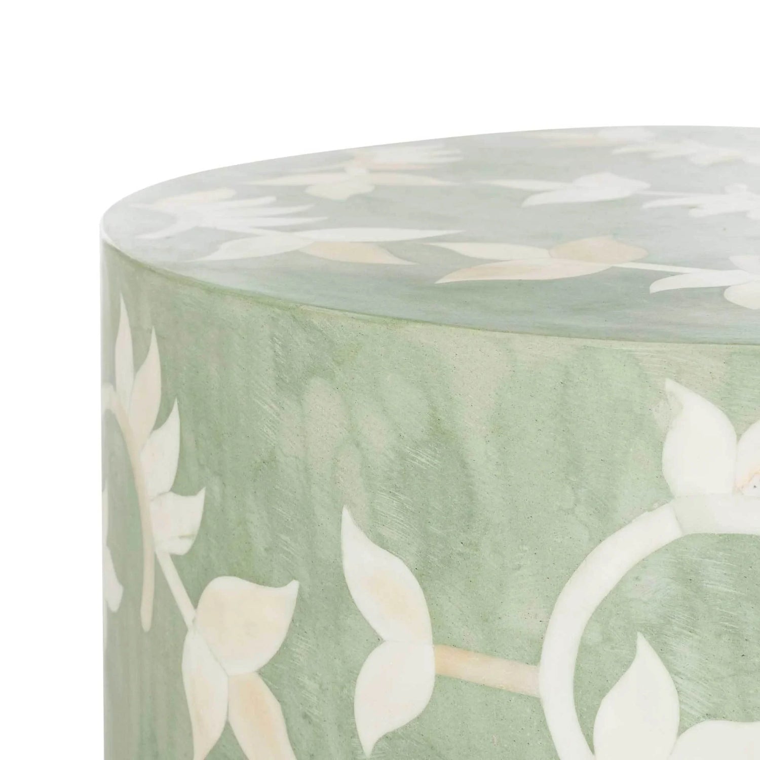 Blossom Inlay End Table - Ziba Homes