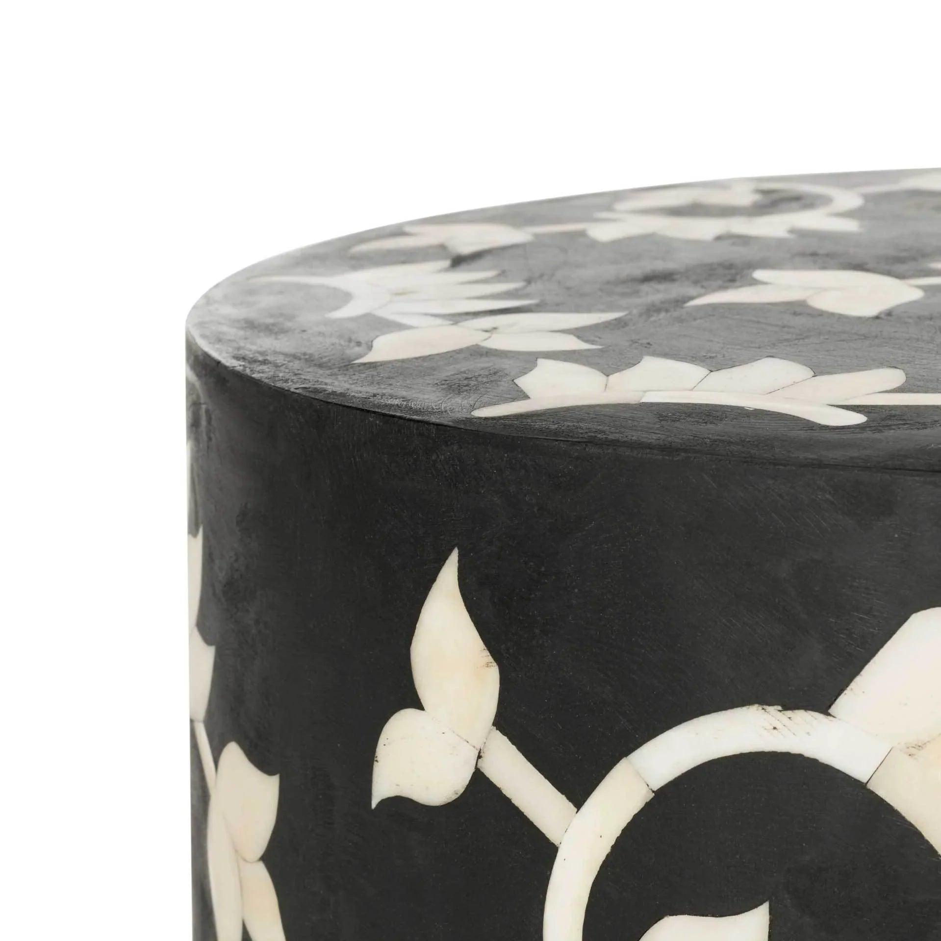 Blossom Inlay End Table - Ziba Homes