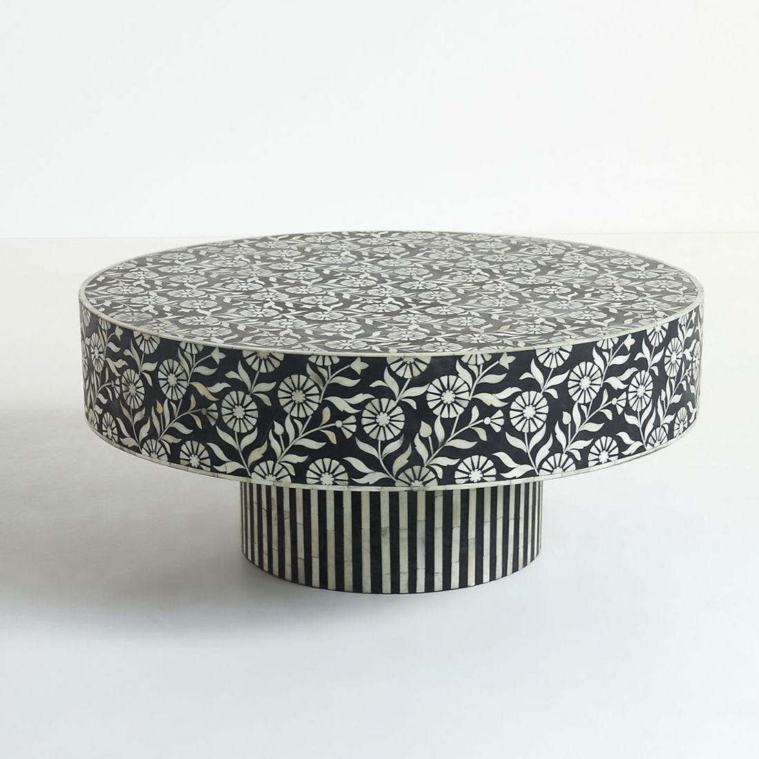 Mazaya Inlay Coffee Table - Ziba Homes