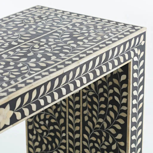 Geo Natural Inlay Waterfall Console - Ziba Homes