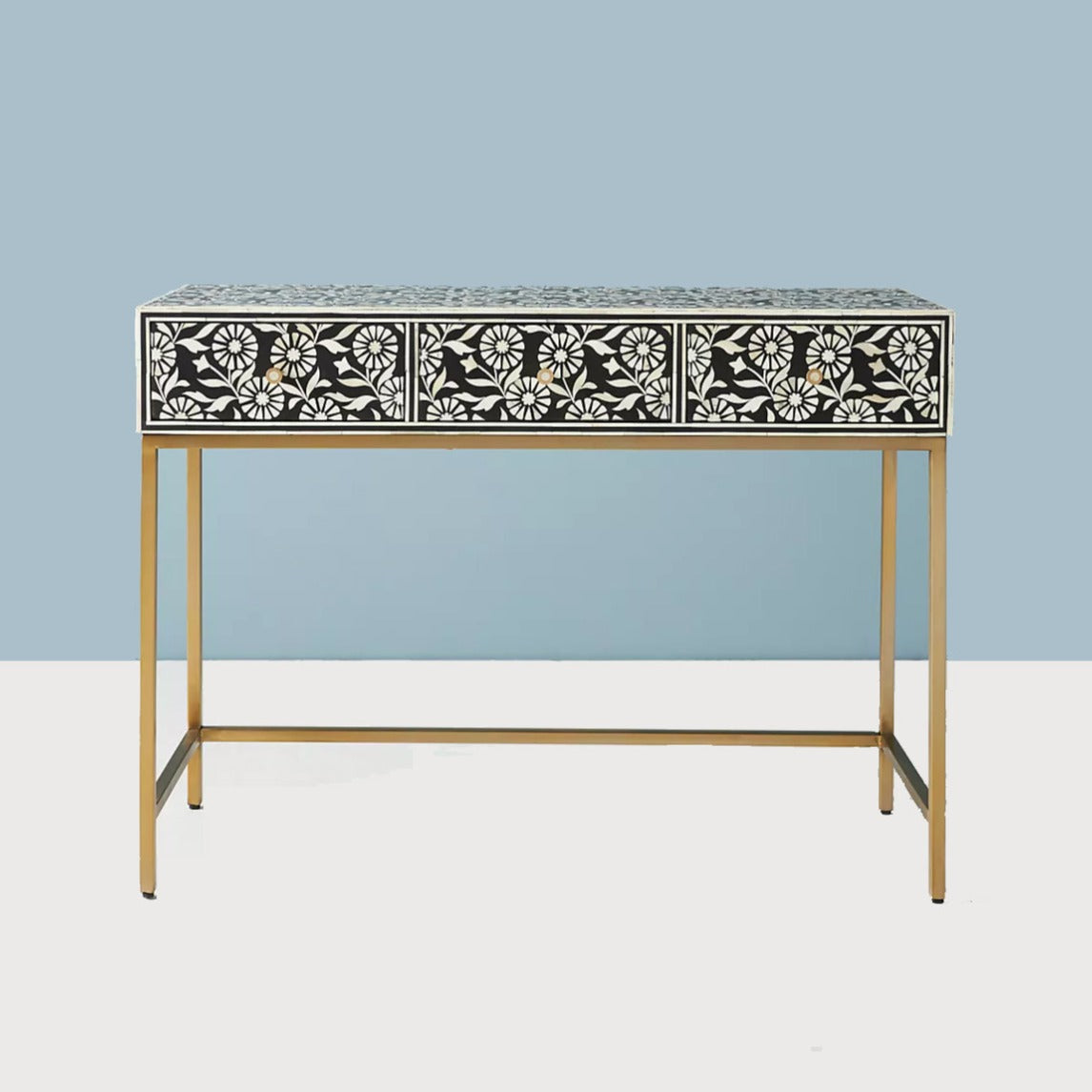 Mazaya Inlay Console - Ziba Homes