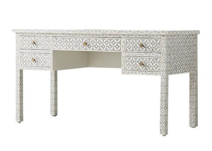 Medley Inlay Console Desk - Ziba Homes