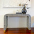 Suhira Inlay Waterfall Console - Ziba Homes