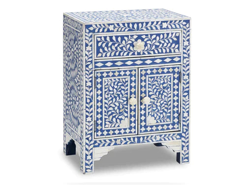 Sylvan Inlay Nightstand - Ziba Homes