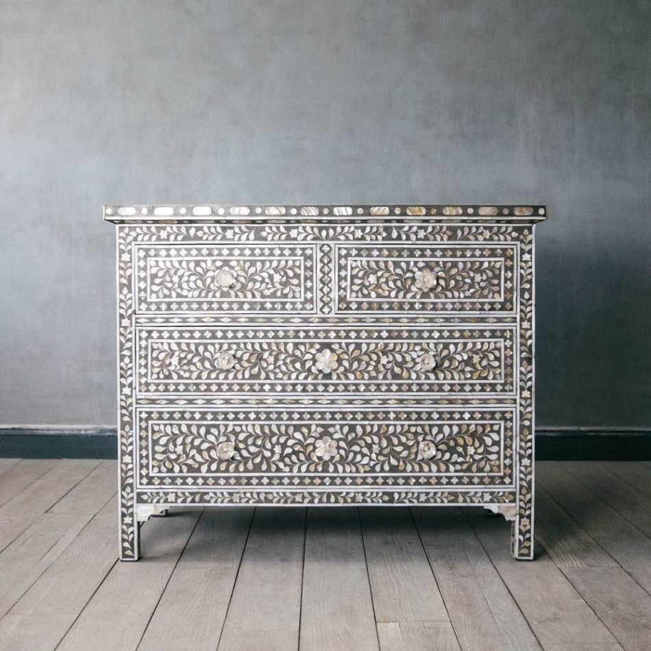 Sylvan Mother of Pearl Sideboard Buffet - Ziba Homes