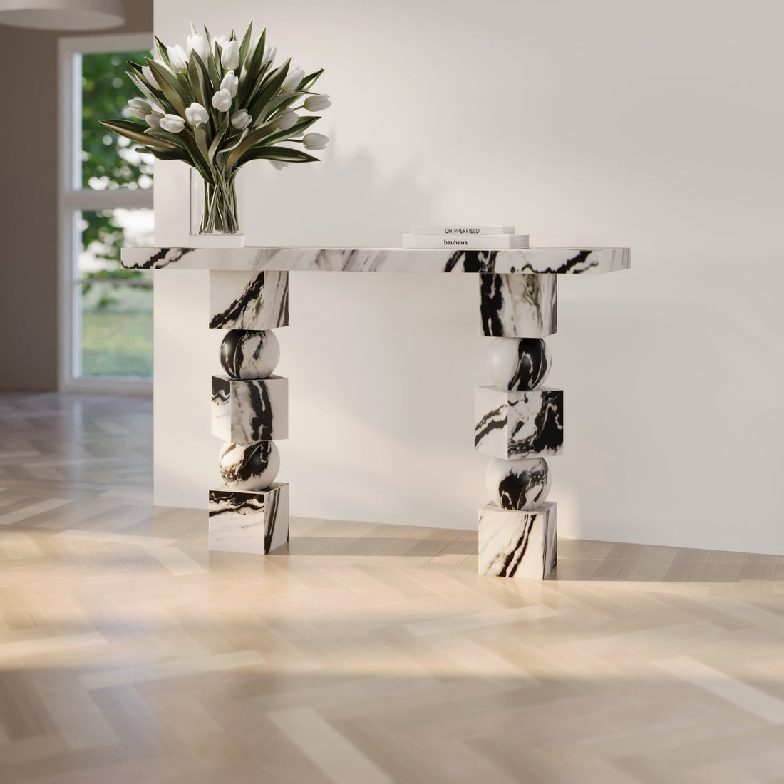 Stage Marble Console Table